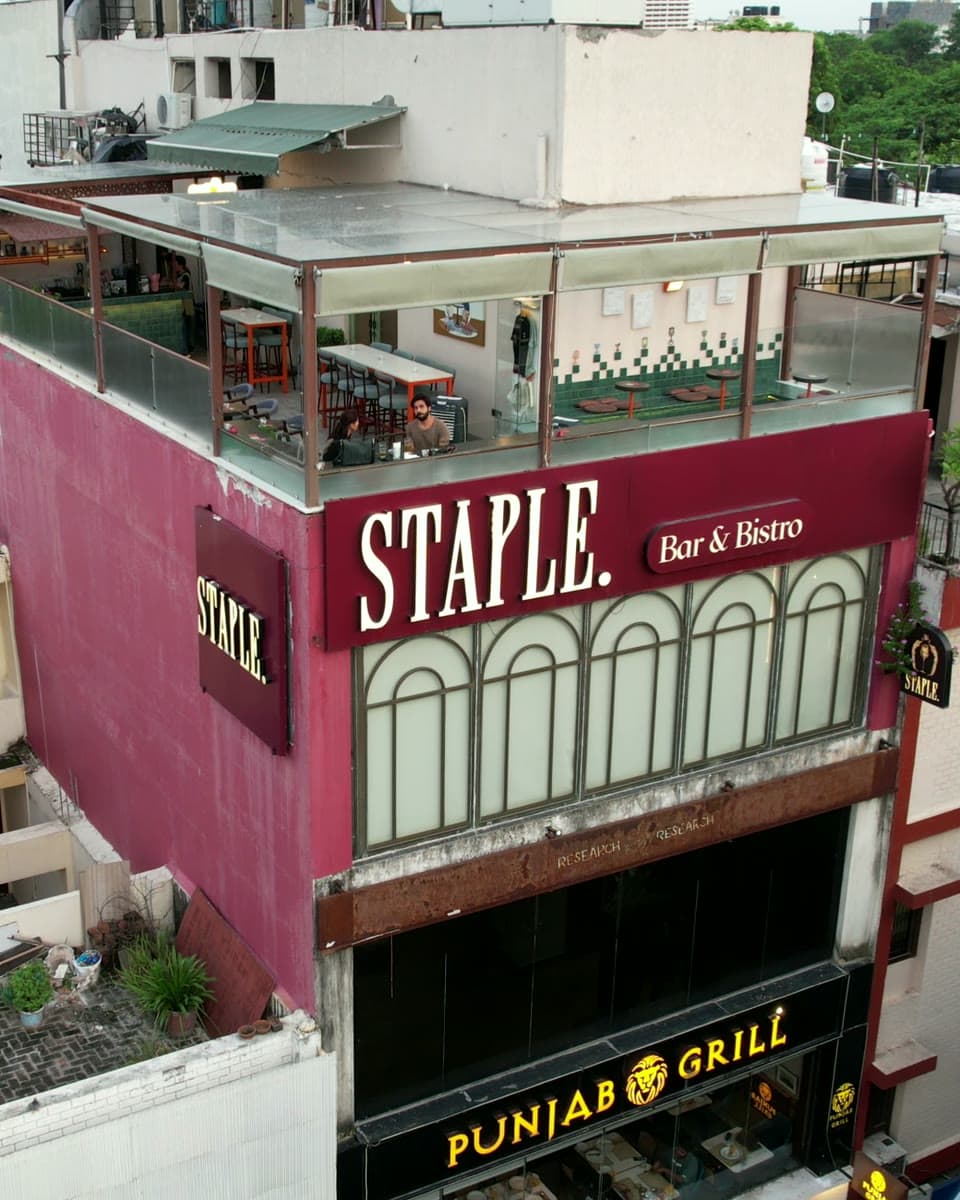 The rooftop terrace lounge above Staple Bar & Bistro at the JDKD M-82 property.